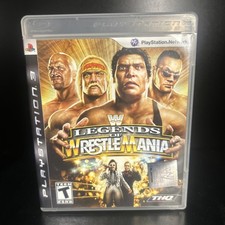 WWE Legends of Wrestlemania (Sony Playstation 3, PS3) (260024)