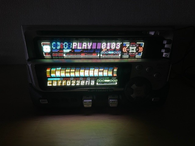 Pioneer Carrozzeria FH-P6000 2DIN Car Audio CD Cassette Player