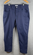 Peter Millar Pants Mens 35x32 blue EB66 Performance Chino Trouser