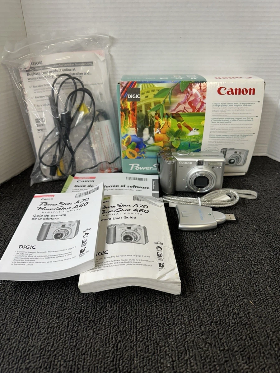 Canon PowerShot A70 Digital Cameras for Sale | Shop New & Used