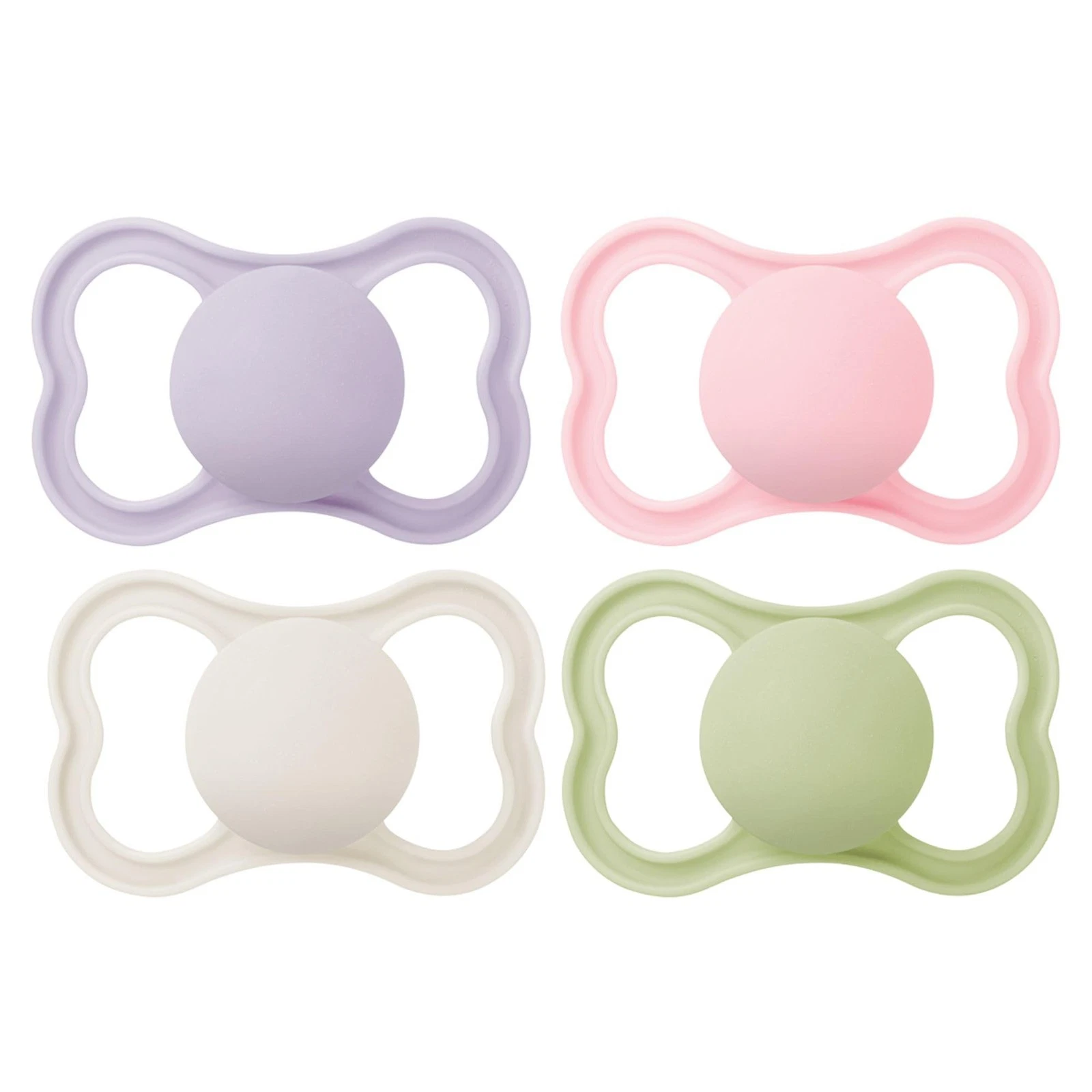 MAM Air Matte Pacifiers, for Sensitive Skin, 6+ Months, Best Pacifier for