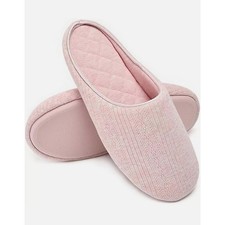 Brand New Charter Club Women's Size S 5-6 Memory Foam Slippers Anti Slip