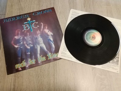 Barren Cross Rock for the king black vinyl LP OG 1st US Edition Stryper