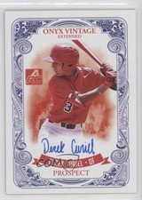 2021 Onyx Vintage Extended Blue Ink Auto /400 Derek Curiel #EADC Auto 0j81