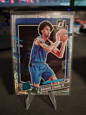 Dereck Lively II Panini Donruss #233 Rated Rookie Choice 2023-24 Mavericks RC