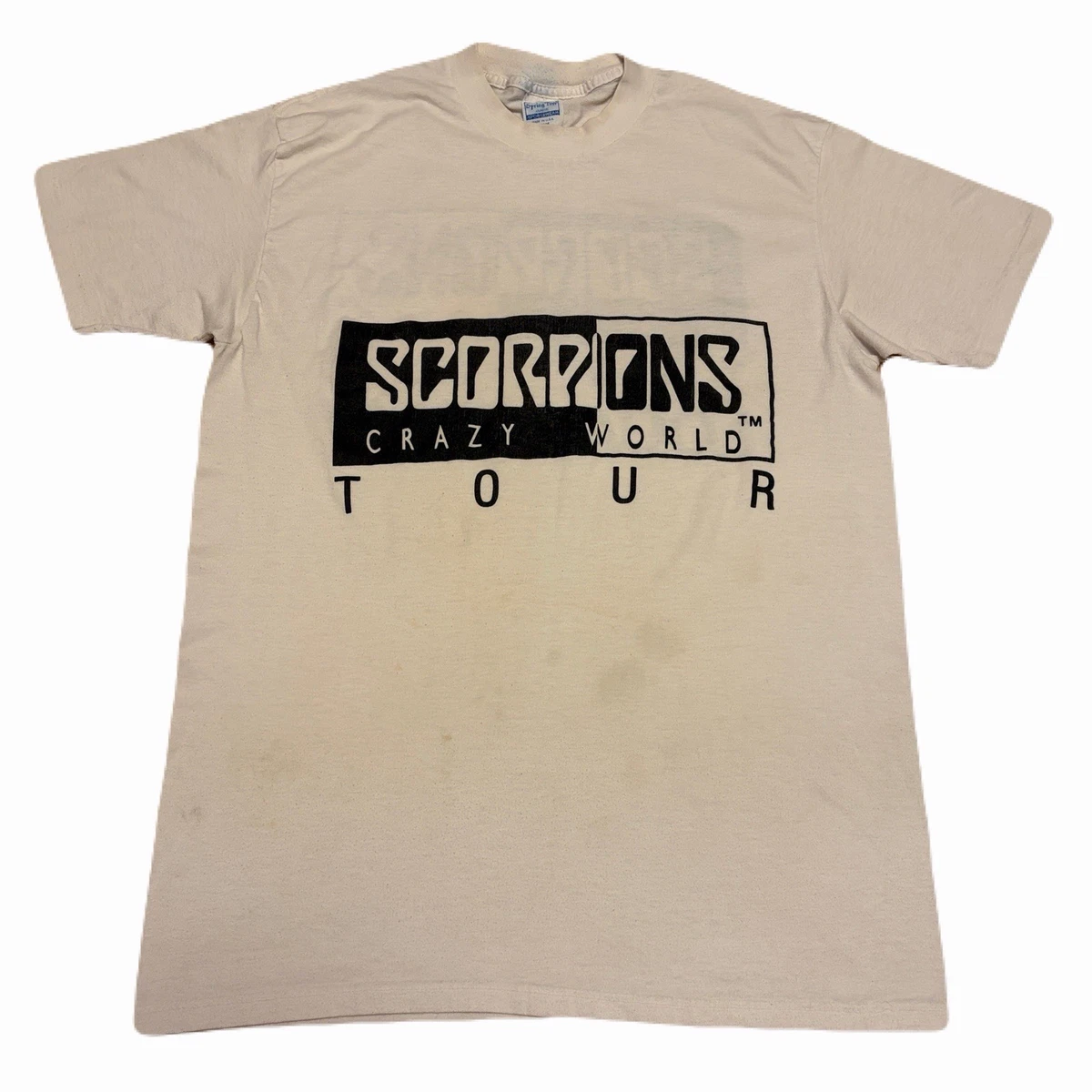 Scorpions Tour T Shirt In Men's Vintage T-Shirts for sale | eBay