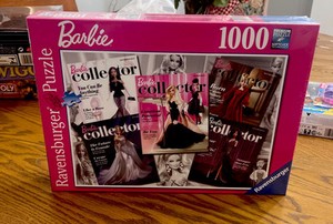 Ravensburger Barbie Collector  Magazine Covers 1000 Piece Jigsaw Puzzle