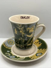 Eraclea Antica Choccolateria Mug & Saucer Hot Cocoa Coffee Mug