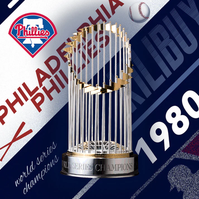 記念グッズ Replica World Series ChampionshipTrophy 11.8'' Philadelphia Phillies World Series Championship Trophy