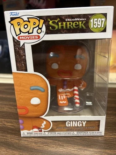 Funko Pop! Vinyl Gingy Shrek Figure Box #1597 DreamWorks Animation
