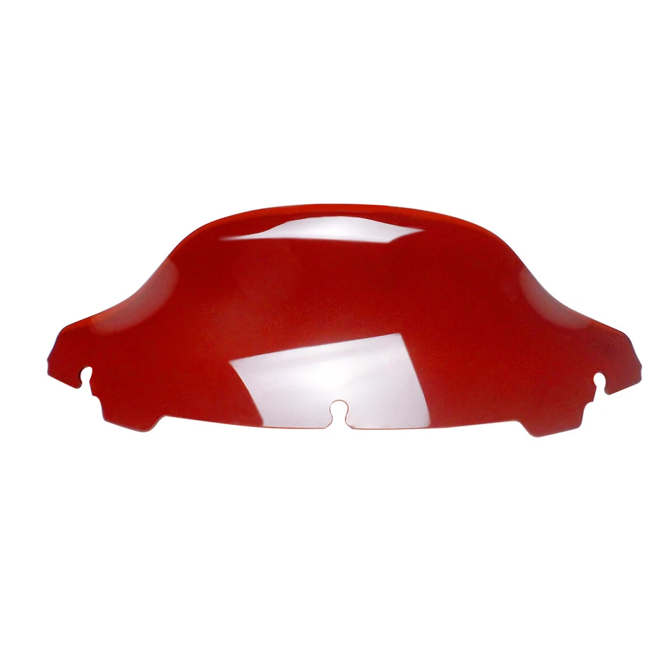 Parabrisas rojo PMMA para Harley 14-23 Ultra Limited Tri Glide FLHT Foto 2 de 4