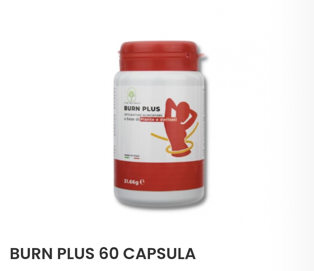 BURN PLUS È UN INTEGRATORE ALIMENTARE A BASE DI PIANTE E DERIVATI - 1
