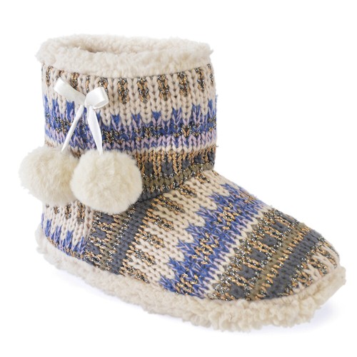 Indoor Outdoor Slipper Boots for Women 