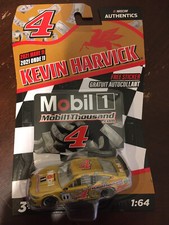 New Kevin Harvick 1/64 4 Mobil 1 Gold Nascar Authentics 2021 Wave 11