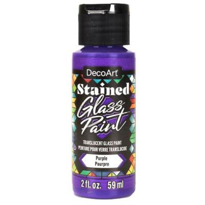 DecoArt Transluzente Buntglas Acrylfarbe 59ml (2oz)