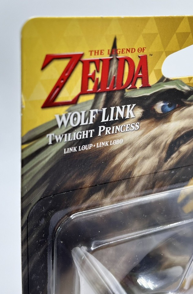 Wolf Link Amiibo (Legend of Zelda Twilight Princess) 3DS Wii U