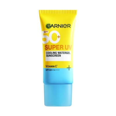 Garnierr Super UV Watergel Sunscreen SPF50 PA++++ Instant Cooling &8-hr freshnes