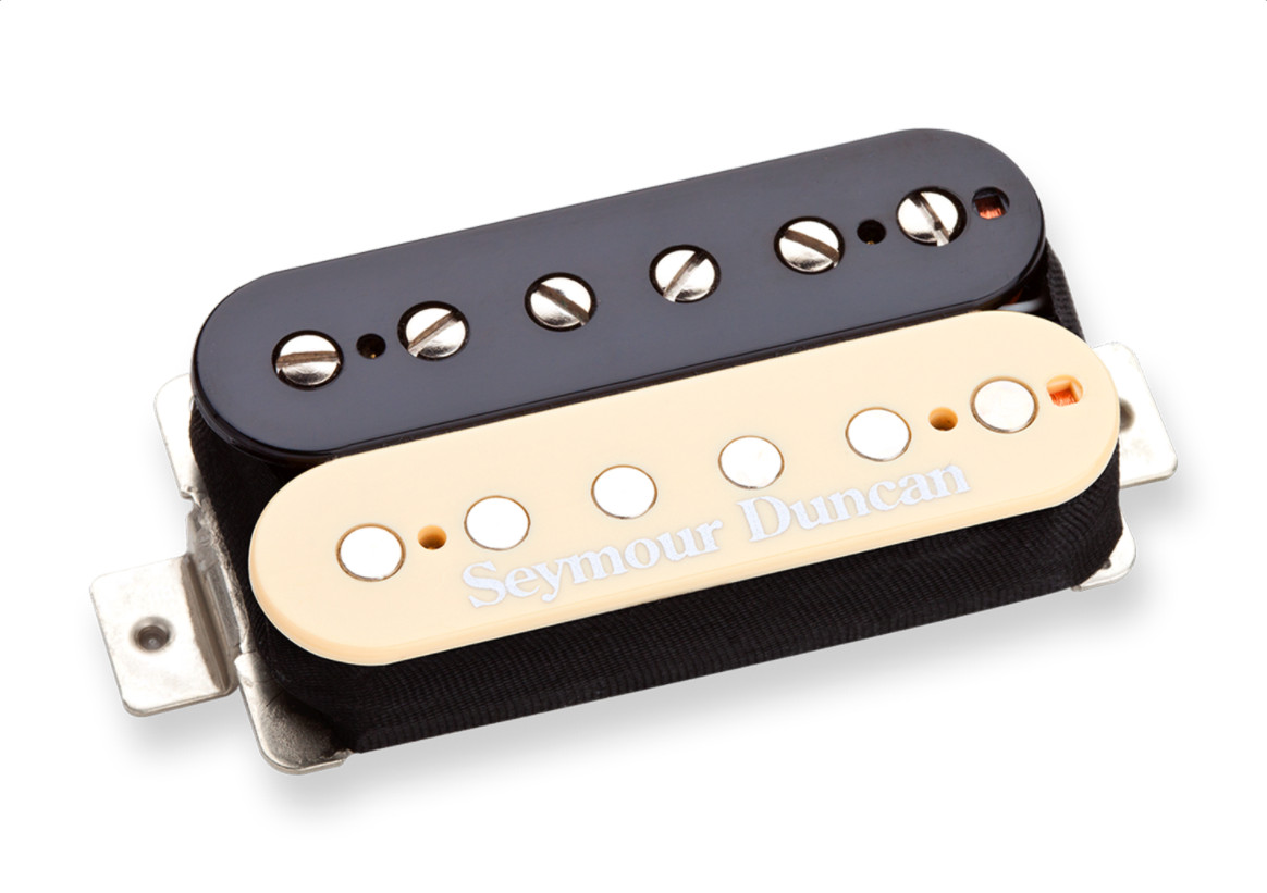 Шейный хамбакер Seymour Duncan SH-PG1n-Pearly Gates, Зебра с обратной стороны, 11102-45-RZ