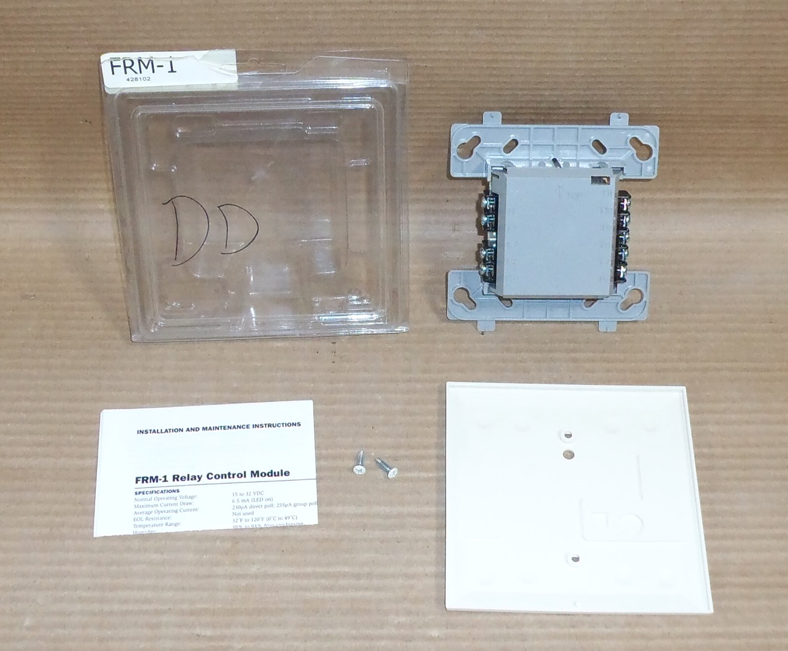 Addressable Relay Module Notifier NEW NOTIFIER HONEYWELL FRM-1 ADDRESSABLE RELAY CONTROL MODULE 428102 ...
