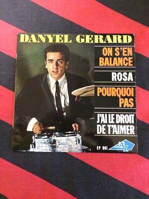 Danyel Gerard on s en balance 7  EP 961 Vogue Disques Michel Colombier 1964