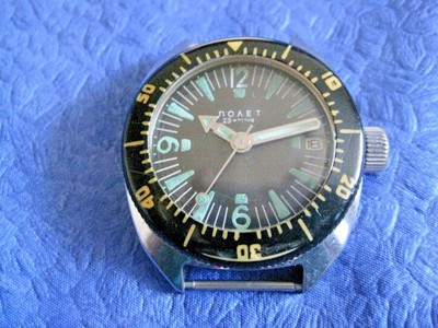 POLJOT AMPHIBIAN Automatic Diver SOVIET RUSSIAN WATCH 23 jewels | eBay