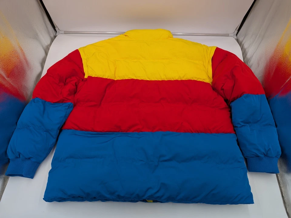 Lego X Target Para hombres Talla XLTall XLT Bloque de Color Puffer Chaqueta Abrigo Primario Foto 2 de 4