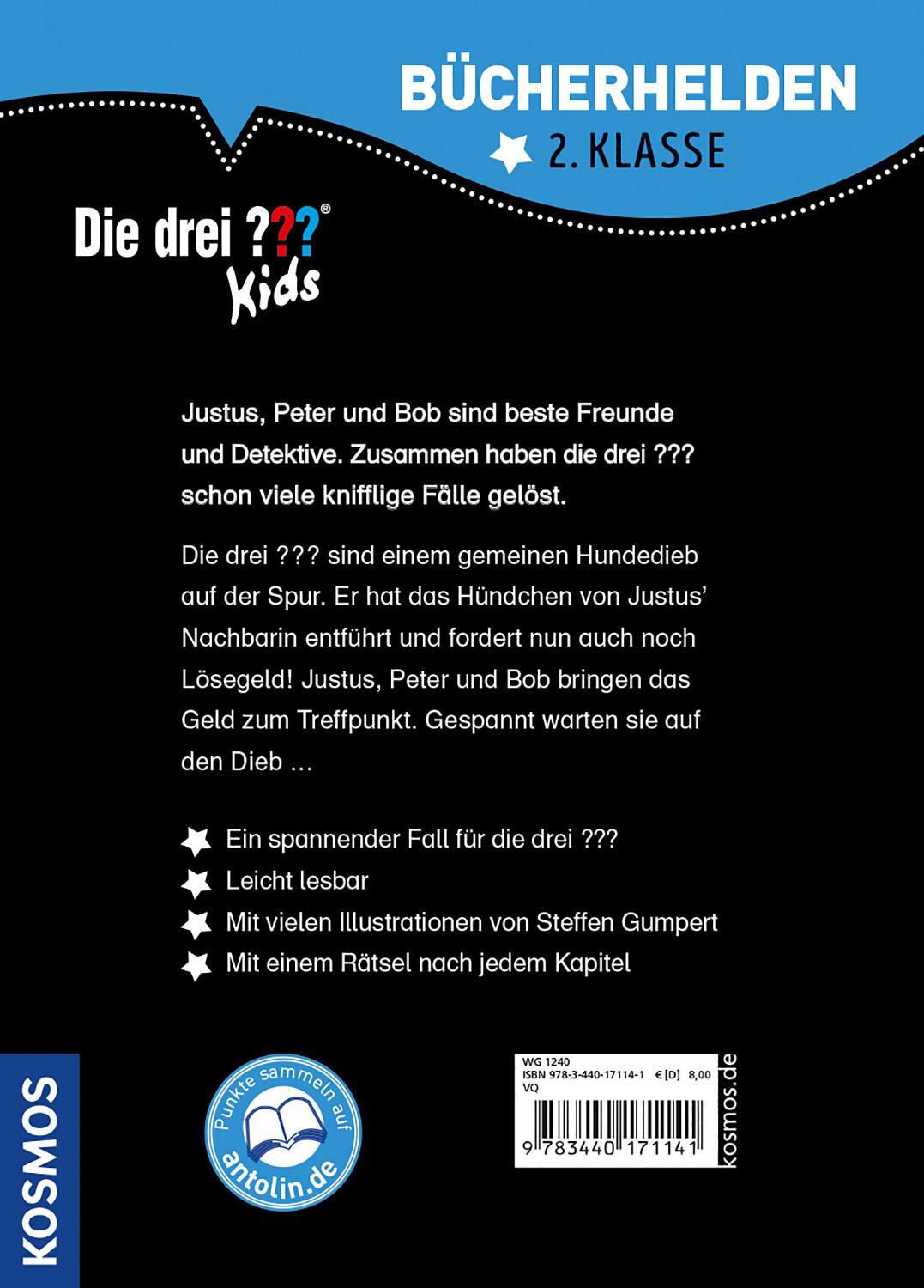 Thumbnail - Die Drei ??? Kids, Bücherhelden 2. Klasse, Hunde In Gefahr - ...