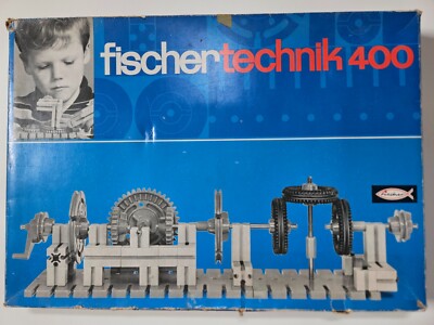 Fischer Technik Bundle - Vintage 1970 s Toys - Fischertechnik Set of 9 Boxes 