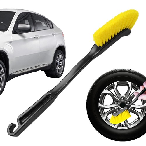 Car Hub Cleaning Brush Wheel Brush Car Detailing Brushes Kit with Nylon Bristles