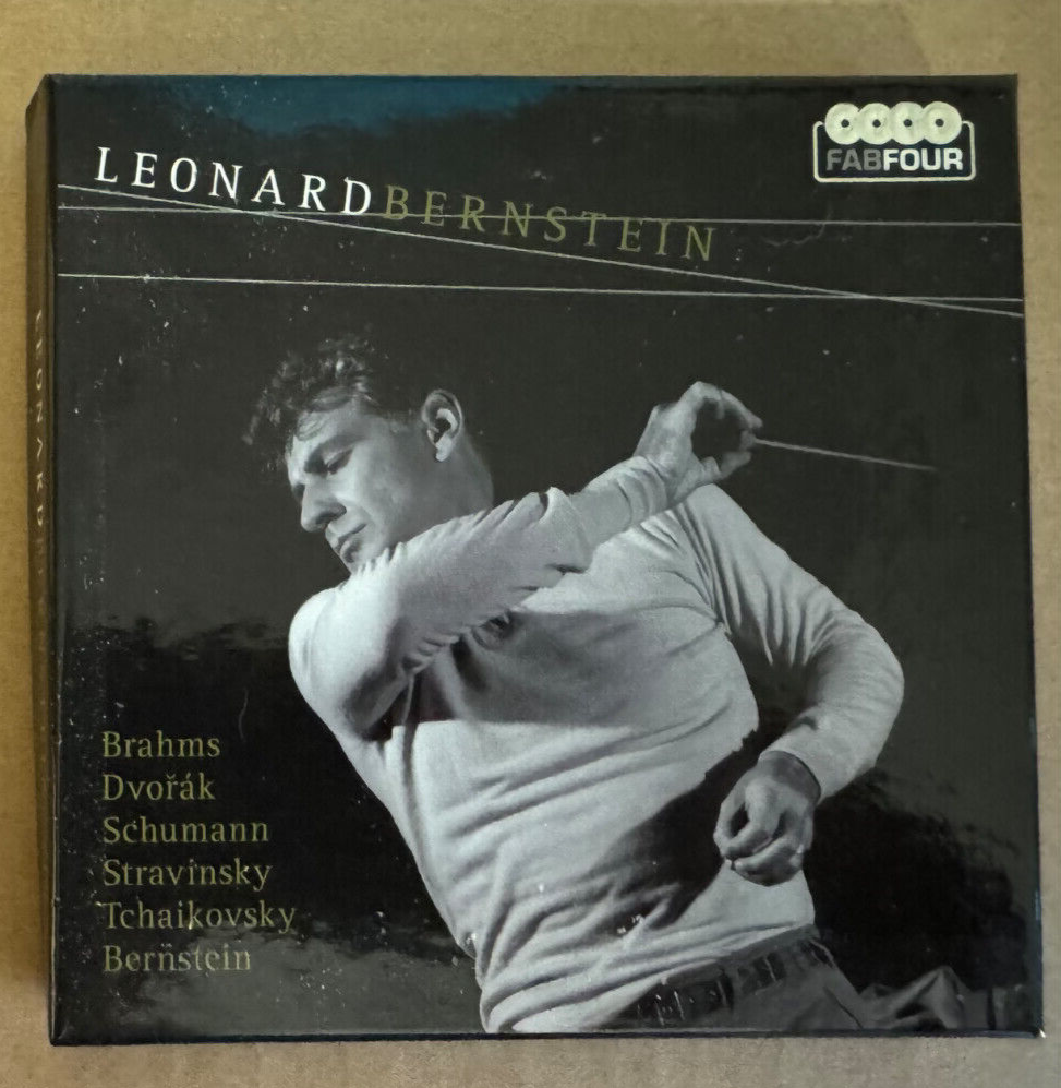 Leonard Bernstein Brahms Dvorak etc.  4 CD box set