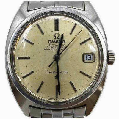 Omega Silver Constellation Day Date Watch 861280 | eBay