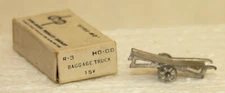 Vintage Dyna-Mo HO Scale Baggage Truck unpainted Lead