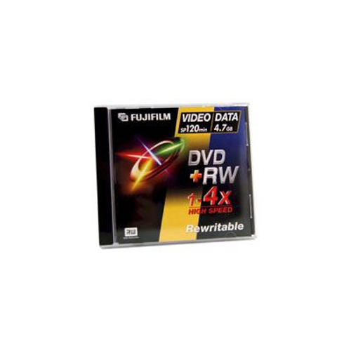 Fujifilm DVD+RW Jewel Case 4.7GB 120Min 16xSpeed 5 Disc Pack Photos / Recorders