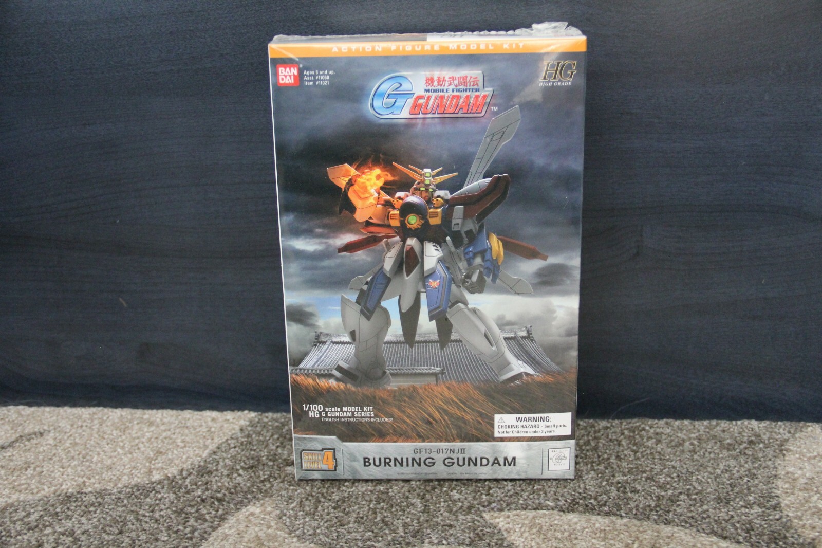 Bandai Gundam 1 100 Hg Gf13 017 Njii Burning Gundam Model Kit G 1994 For Sale Online