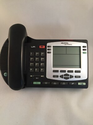 Nortel i2004 IP-Telefon in Schwarz NTDU92 - ''Off Desk Condition'' 5er Pack