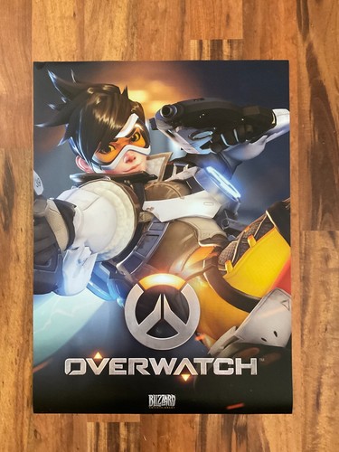 OVERWATCH Double-Sided Poster Blizzard Entertainment Gamestop Exclusive Promo - Picture 2 of 3