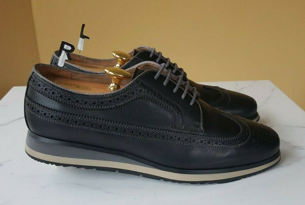 Size 10.5 3E Florsheim Flux Wingtip Oxford Big + Tall | Florsheim Rucci Wing Oxford Shoes | DXL main image 4