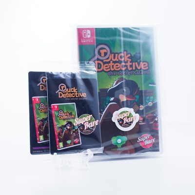 【新品・未開封】Duck Detective　北米版【Switch】 SRG#120: Duck Detective (Switch) – Super Rare Games