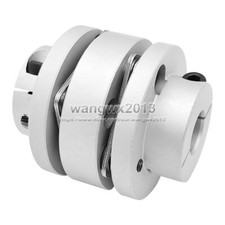 1pcs 4~10mm Stepped Double Membrane Diaphragm Flange Coupling Coupler LK3-C34-W