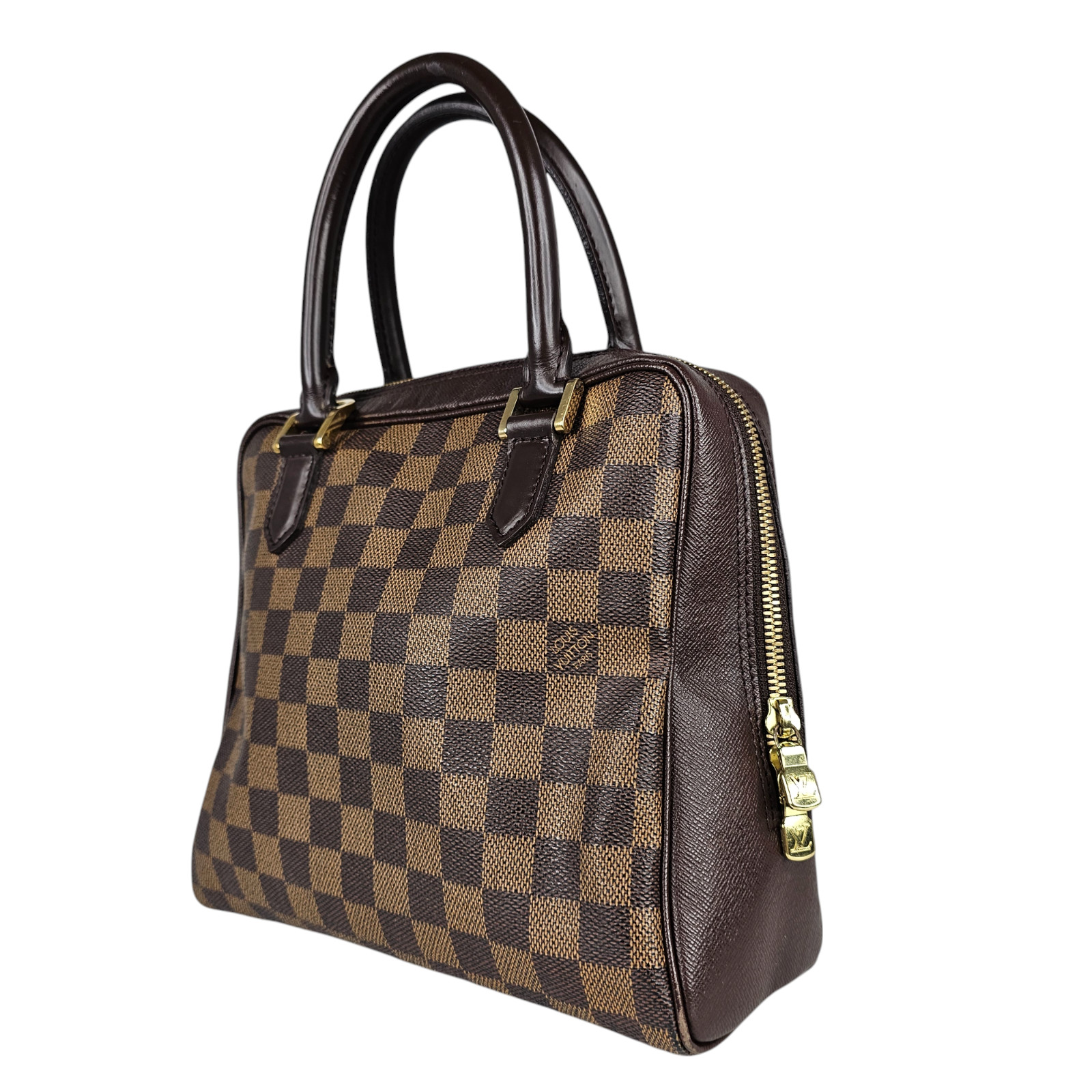 Louis Vuitton Damier Ebene Brera Brown Coated Canvas Handbag image 3
