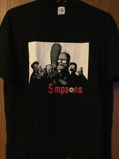 The Simpsons - Sopranos Parody - Black Shirt - Delta - XL