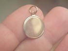 14K YELLOW GOLD JAMES AVERY ENGRAVABLE  CHARM / PENDANT RARE TO FIND 6/10th INCH