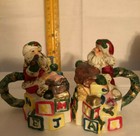 Porcelain Santa Salt/Pepper Shakers — photo 2