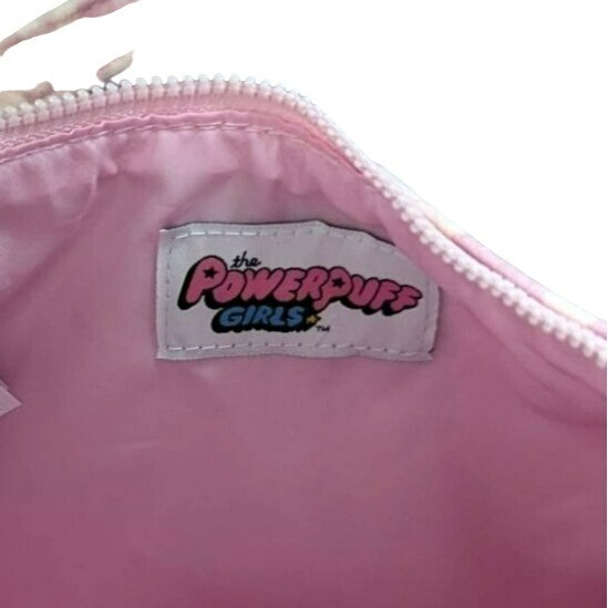 Powerpuff Girls Shoulder Bag Pink White Small Purse Chain Strap Retro