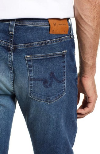AG Adriano Goldschmied Everett Slim Straight Leg Jeans 33 x 33/7 Years Glenview - Picture 2 of 17