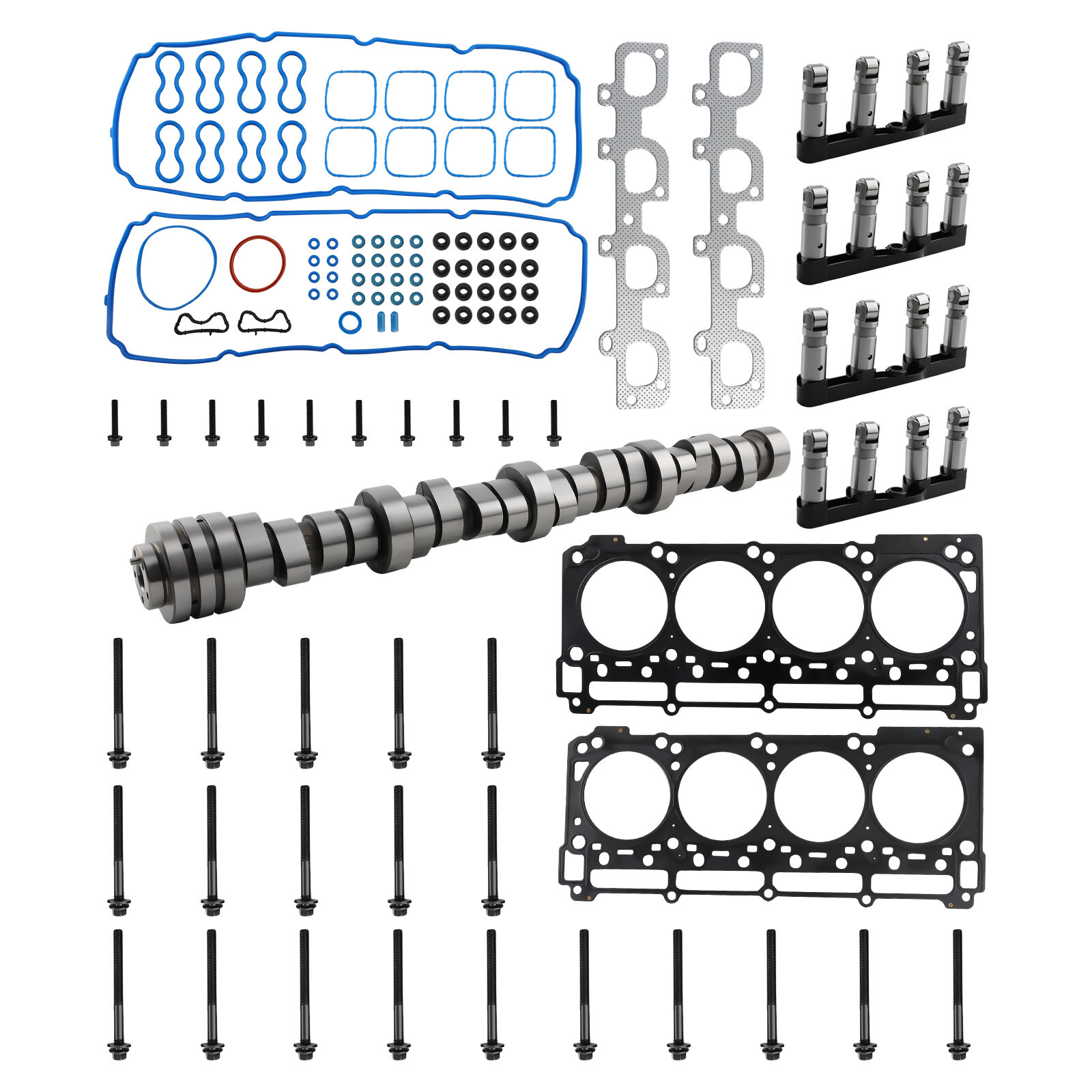 MDS Lifters Cam Camshaft Head Gasket Bolts For Chrysler 300 6.4L 392ci V8 HEMI