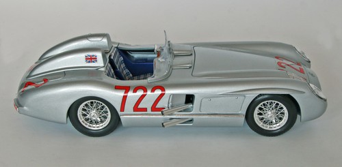 Rare 55 Mille-Miglia Winner M-B 300SLR #722 (Moss/Jenkinson) 1:18 Diecast-No Box - 第 5/15 張圖片