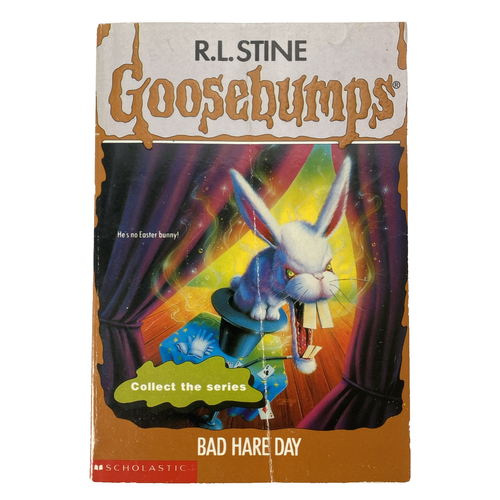 Goosebumps #41 Bad Hare Day 1996 (AUS First Edition) - 第 1/15 張圖片