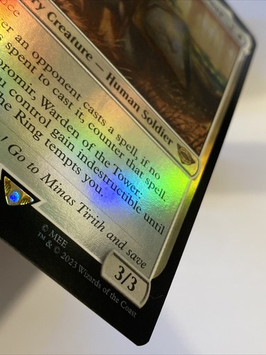 MTG Boromir, Warden of the Tower *FOIL* The Lord of the Rings 4 NM - Picture 3 of 6