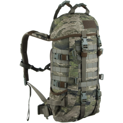 Zaino Caccia HOW'ON 30L - Impermeabile Mimetico, Tessuto Oxford, Per Outdoor